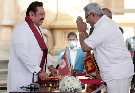 Brothers at odds, but ruling family still holds key to Sri Lanka&rsquo;s future