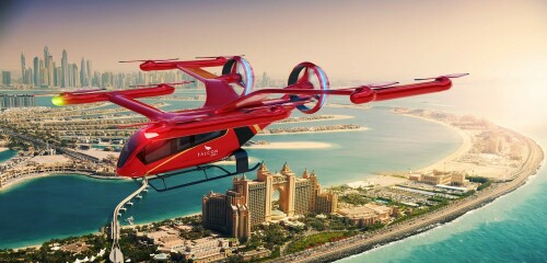 35 flying taxis will &lsquo;take off&rsquo; from Dubai resort in 2026