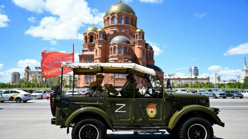 In ex-Stalingrad, many rally behind Putin&rsquo;s Ukraine offensive