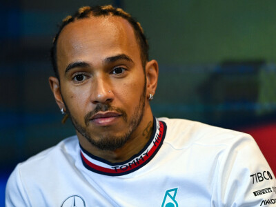 Co-producer Hamilton says he will not appear in Brad Pitt F1 film