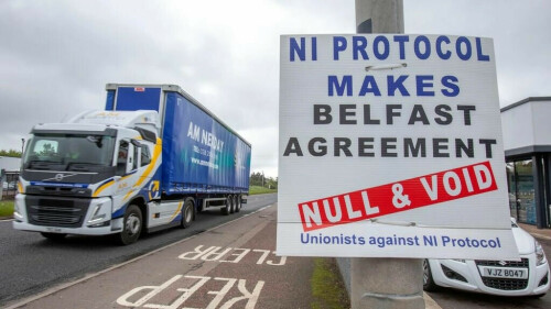 UK sets up EU battle with Northern Ireland changes