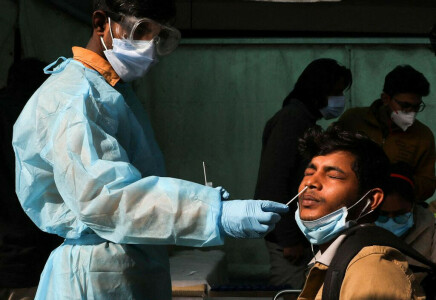 India records 17,336 new coronavirus cases, a four-month high