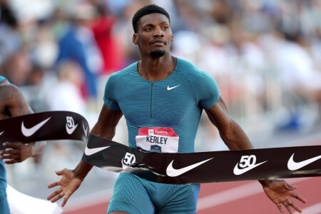 Kerley dominates, Jefferson stuns 100m US finals