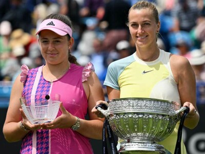 Kvitova surges past Ostapenko to claim Eastbourne crown