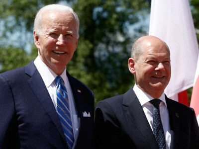 Biden pushes back against criticism of Scholz leadership, praises chancellor