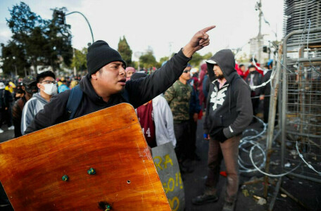 Ecuador government, protesters to restart talks amid state of emergency