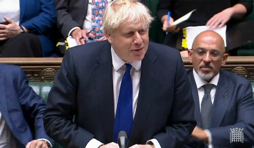 New UK finance minister Zahawi says PM Johnson must go