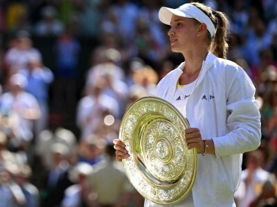 Rybakina wins Wimbledon to earn Kazakhstan first Grand Slam singles title