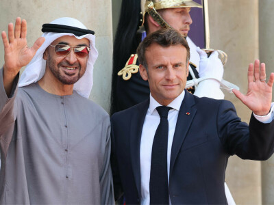 Macron talks diesel supplies with UAE leader