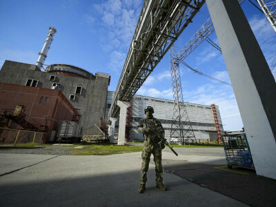 Ukraine says Russia storing weapons at occupied nuclear plant