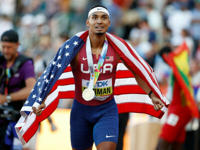 American Norman wins world 400m gold