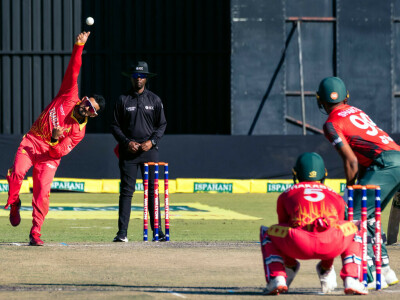 Raza, Madhevere star as Zimbabwe beat Bangladesh in T20 opener