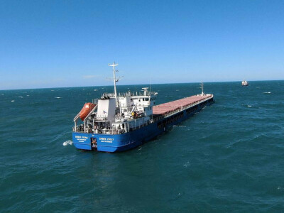 Turkey says first grain cargo could leave Ukraine port Monday