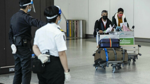 Hong Kong reduces Covid quarantine for arrivals