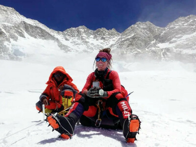 Norwegian woman climber on track to break &lsquo;super peaks&rsquo; record