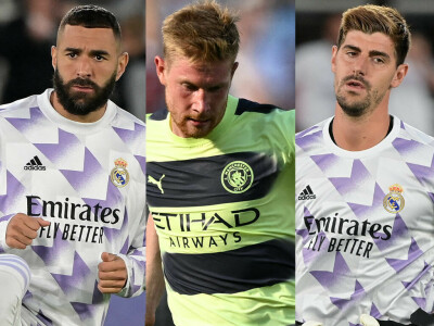 Benzema, Courtois and De Bruyne up for UEFA Player of the Year award