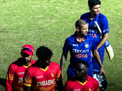 Opening batsmen Gill, Dhawan star as India crush Zimbabwe in ODI