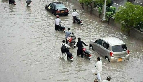 PMD warns Karachi at risk of urban flooding, water-logging in next rain spell