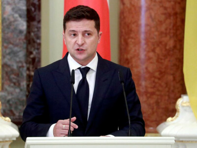 Ukraine&rsquo;s Zelenskiy &lsquo;rings&rsquo; NYSE bell in quest for foreign investment