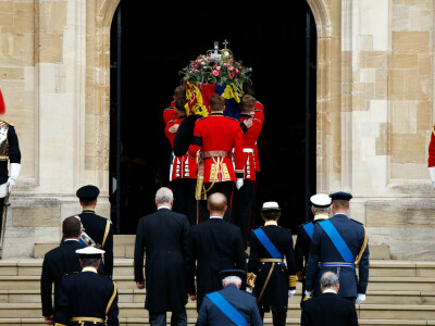 Queen Elizabeth's coffin lowered into vault ahead of private burial