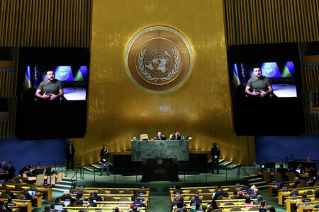 Zelenskiy calls for punishment of Russia including loss of UN veto