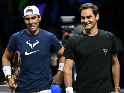 Federer and Nadal team up for doubles on Friday at Laver Cup