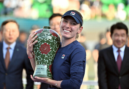 Russia&rsquo;s Alexandrova wins Korea Open title