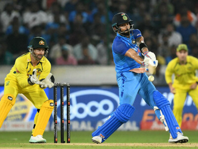 Kohli and Yadav propel India to series clinching victory over Australia