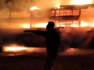 At least 12 dead, over 30 injured in bus fire in India's Nashik city