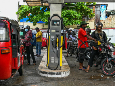 Bankrupt Sri Lanka slashes fuel prices