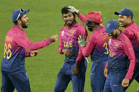 UAE&rsquo;s Meiyappan takes first hat-trick at T20 World Cup