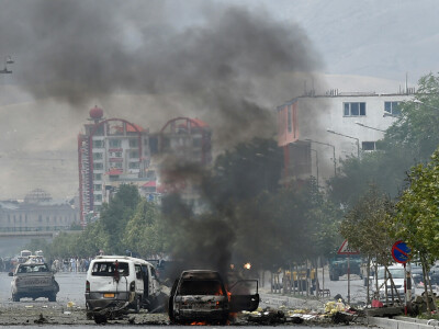 Attack on Taliban vehicle carrying military employees kills five