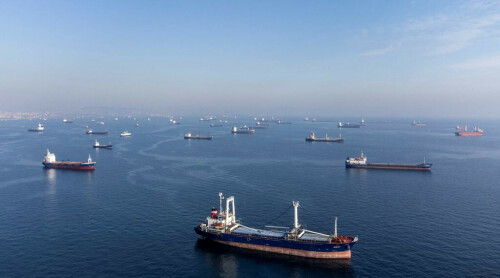 Zelenskiy demands firmer defence of Ukraine grains export corridor