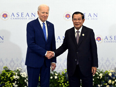 Biden thanks Cambodia PM for stance on Russia war