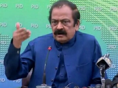 &lsquo;I am perfectly fine,&rsquo; clarifies Sanaullah after image of him on hospital bed surfaces