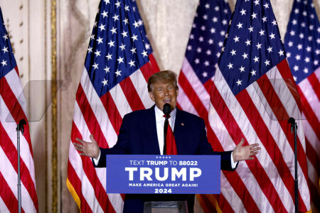 Trump launches 2024 White House bid