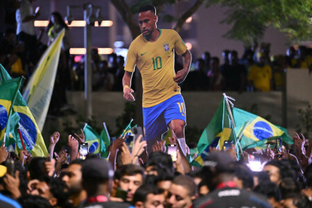 Indian samba greeting for Neymar and co at World Cup