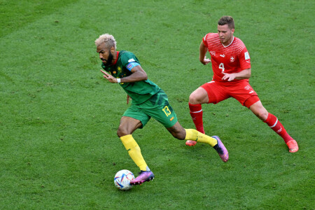 Cameroon on top at halftime in Swiss stalemate