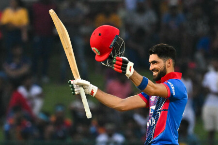 Ibrahim ton guides Afghanistan to 294-8 in Sri Lanka ODI