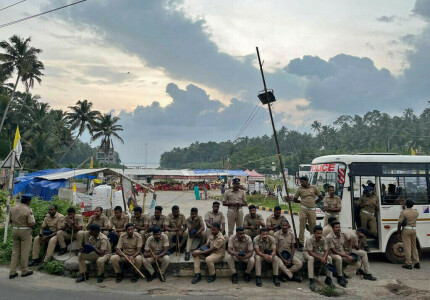 India police ban rally to support Adani port, protesters refuse to budge