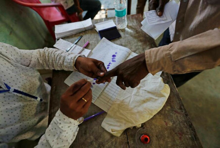 Modi&rsquo;s home state Gujarat votes, seen as easy mid-term test for India&rsquo;s leader