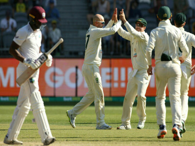 West Indies in rearguard battle after Labuschagne history in 1st Test