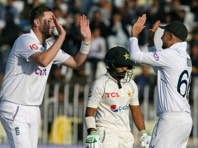 England in charge in Rawalpindi despite Babar hundred