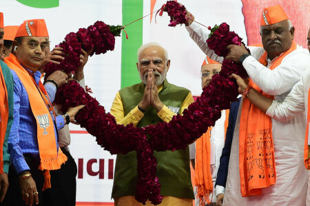 Modi&rsquo;s party set for landslide election win in India&rsquo;s Gujarat state