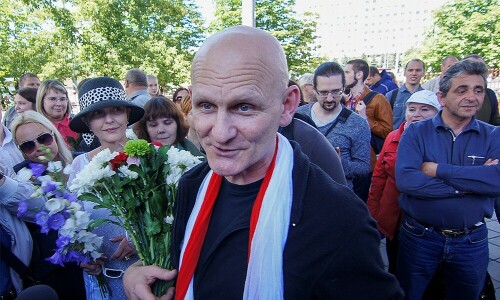 Russia wants to turn Ukraine into &lsquo;dependent&rsquo; like Belarus, wife of jailed Nobel laureate says