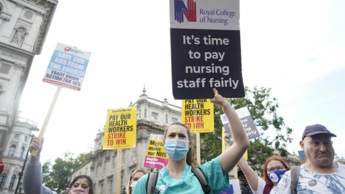 Striking UK nurses say walkouts over pay &lsquo;last resort&rsquo;