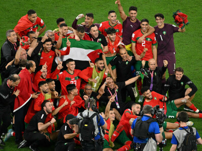 Palestinians say World Cup proves their cause not &lsquo;buried&rsquo;