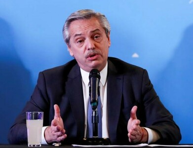 Argentine president to watch World Cup final from home