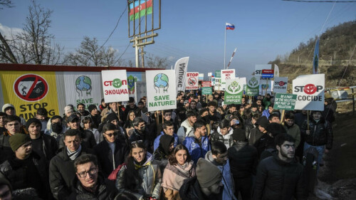 &lsquo;War is not over&rsquo;: Tensions simmer over Karabakh road blockade
