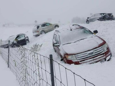 What is the link between winter storms and global warming?
